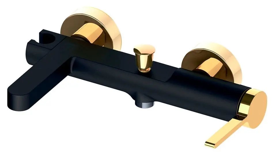 Baterie pentru cada si dus Volle Mora 1537.030126 (Black/Gold)