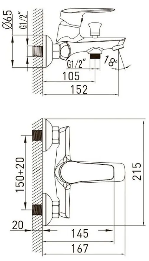 Baterie pentru cada Volle Nemo 15142100 (Chrome) - 3
