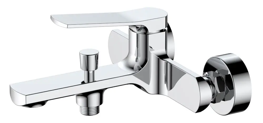 Смеситель для ванны и душа Volle Solo 1510.031001 (Chrome)
