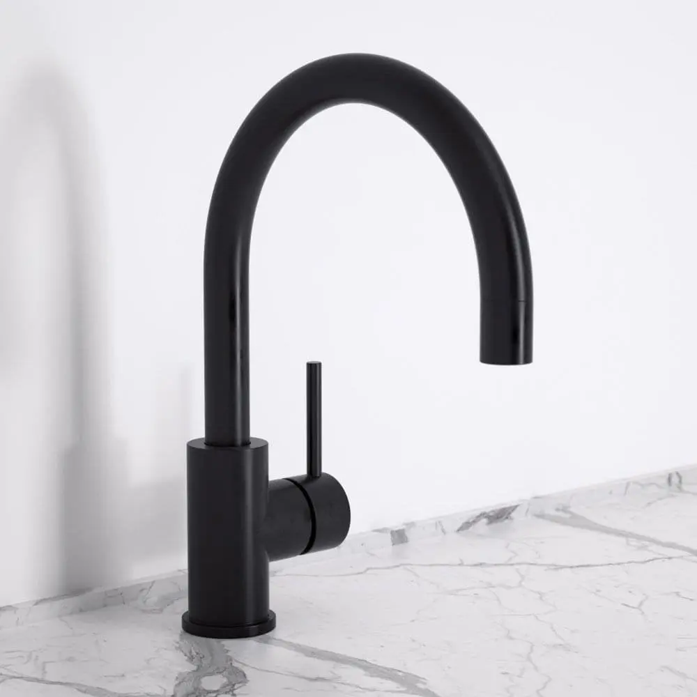 Смеситель для мойки Waltz Alfa (Black) - 4