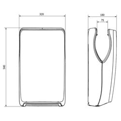 Электросушилка для рук Jofel JET SMART AA24050 (White) Thumb