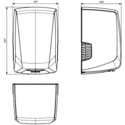Электросушилка для рук Jofel Power+ AA56000 (White) Thumb