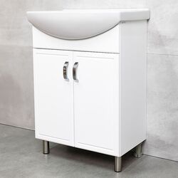 Dulap sub lavoar Bayro Lagos Cersania 600 (White) Thumb