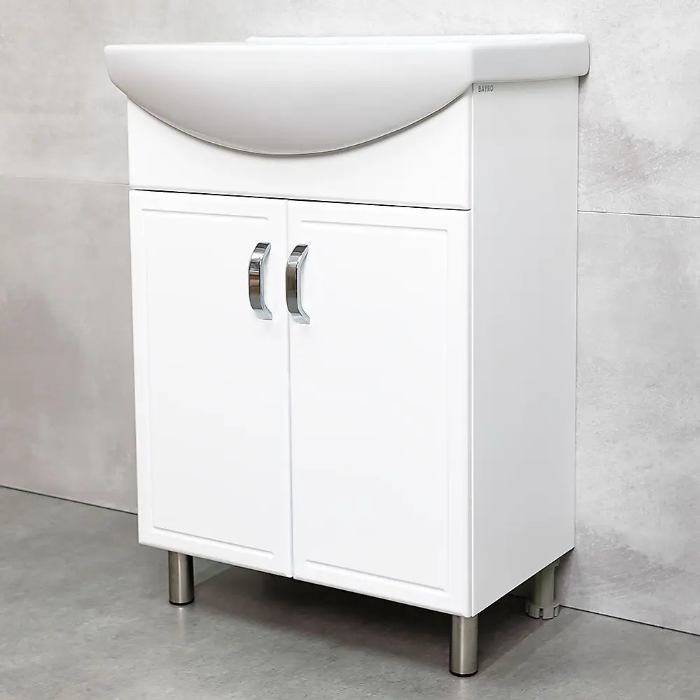 Dulap sub lavoar Bayro Lagos Cersania 600 (White)