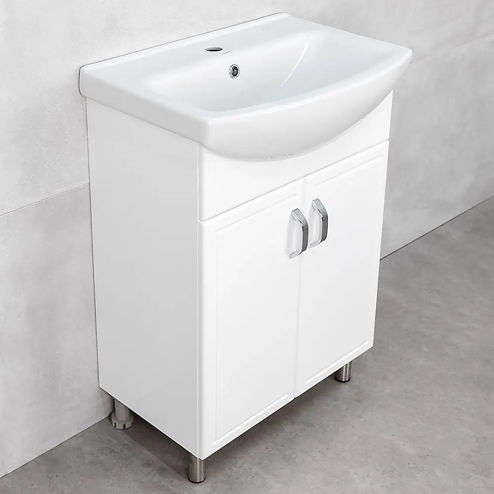 Dulap sub lavoar Bayro Lagos Cersania 600 (White)