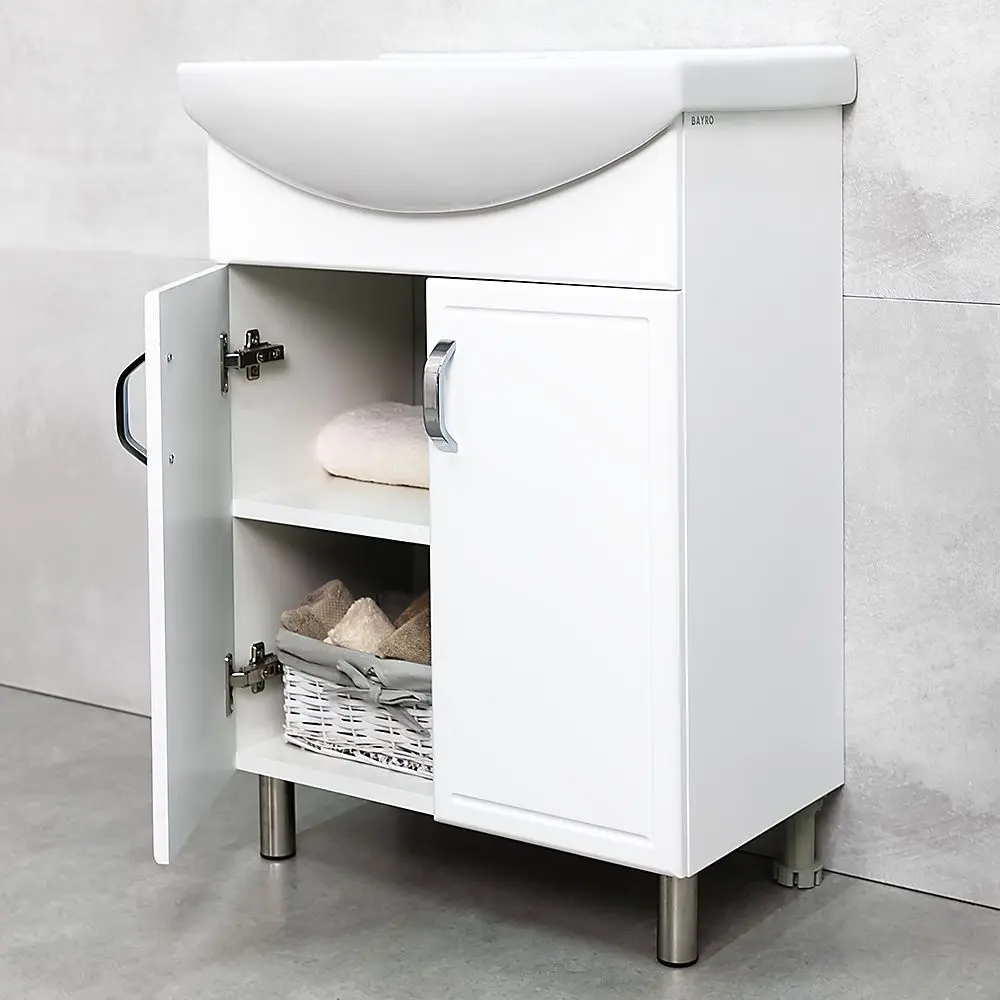 Dulap sub lavoar Bayro Lagos Cersania 600 (White)