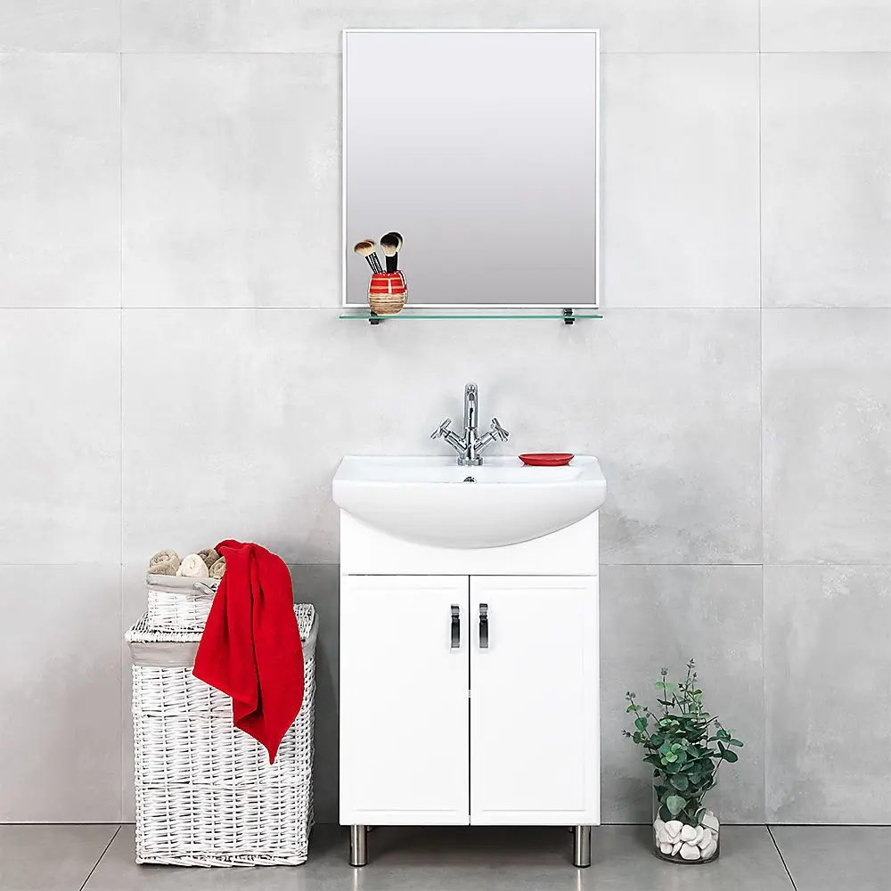 Dulap sub lavoar Bayro Lagos Cersania 600 (White)