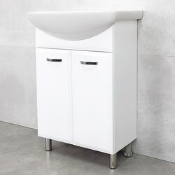 Dulap sub lavoar Bayro Tory Libra 600 (White) Thumb