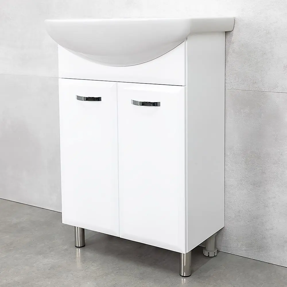 Dulap sub lavoar Bayro Tory Libra 600 (White)