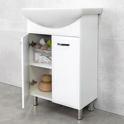 Dulap sub lavoar Bayro Tory Libra 600 (White) Thumb