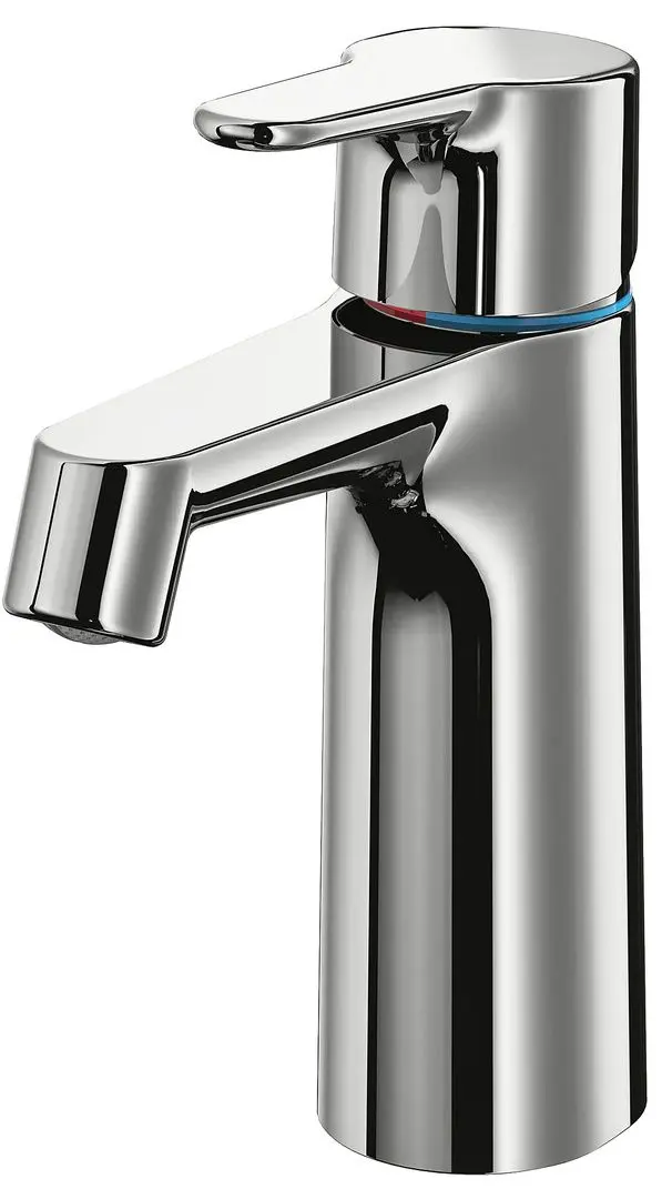 Набор тумбы с раковиной Ikea Godmorgon/Braviken 2 ящика/смеситель Brogrund 100x48x68 (Глянцевый Белый) - 5