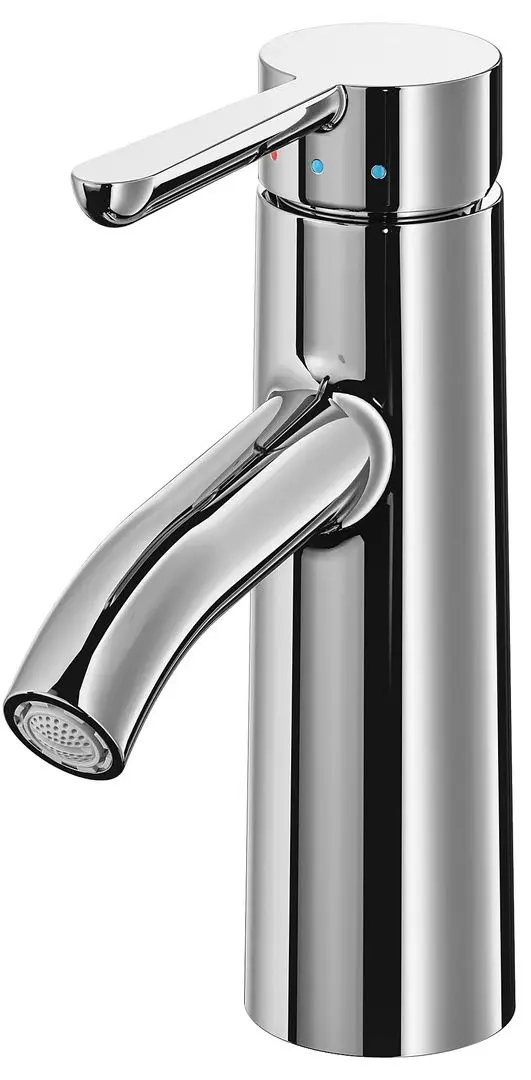 Набор тумбы с раковиной Ikea Godmorgon/Odensvik 2 ящика/смеситель Dalskar 103x49x64 (Под Беленый Дуб) - 3