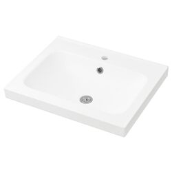 Набор тумбы с раковиной Ikea Godmorgon/Odensvik 2 ящика/смеситель Dalskar 63x49x64 (Под Беленый Дуб) Thumb