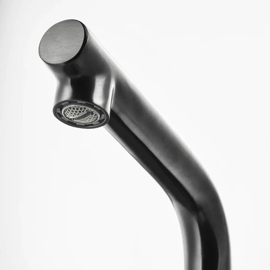 Набор тумбы с раковиной Ikea Godmorgon/Odensvik 2 ящика/смеситель Lundskar 103x49x64 ( Глянцевый Белый) - 5