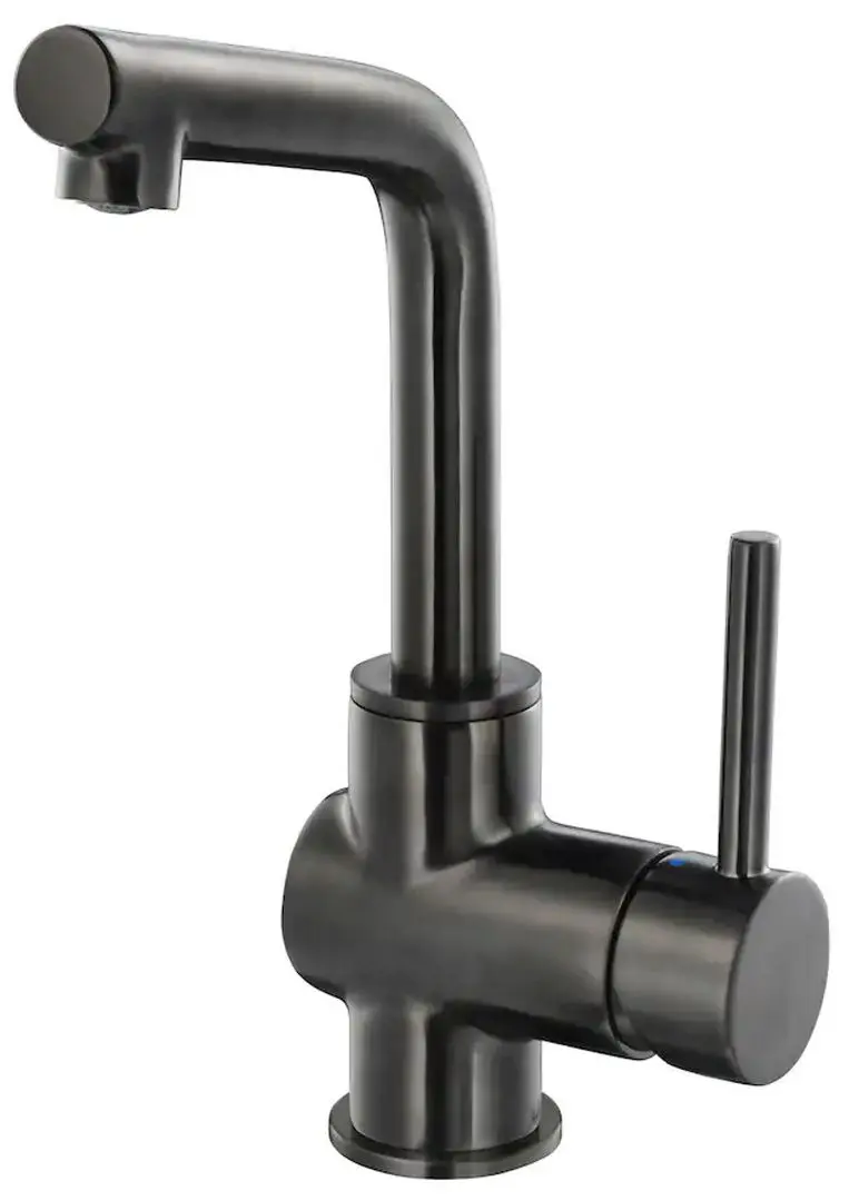 Набор тумбы с раковиной Ikea Godmorgon/Odensvik 2 ящика/смеситель Lundskar 103x49x64 ( Глянцевый Белый) - 6