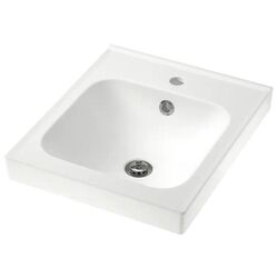 Набор тумбы с раковиной Ikea Godmorgon/Odensvik 2 ящика/смеситель Pilkan 43x49x64 (Белый) Thumb