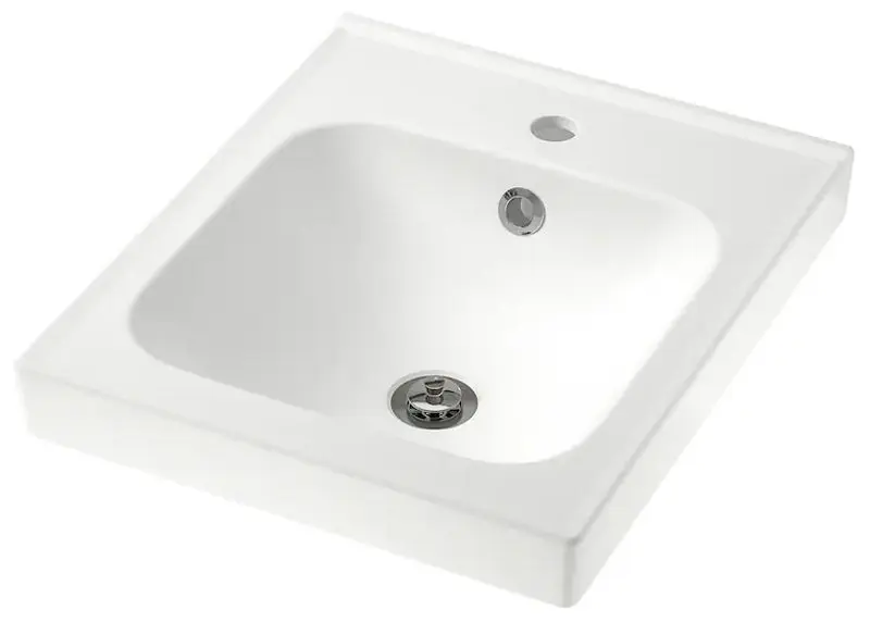 Набор тумбы с раковиной Ikea Godmorgon/Odensvik 2 ящика/смеситель Pilkan 43x49x64 (Белый) - 6