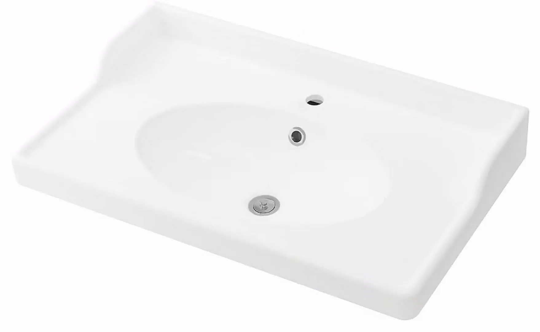 Набор тумбы с раковиной Ikea Godmorgon/Rattviken 2 ящика/смеситель Hamnskar 82x49x68 (Кашен Белый) - 2