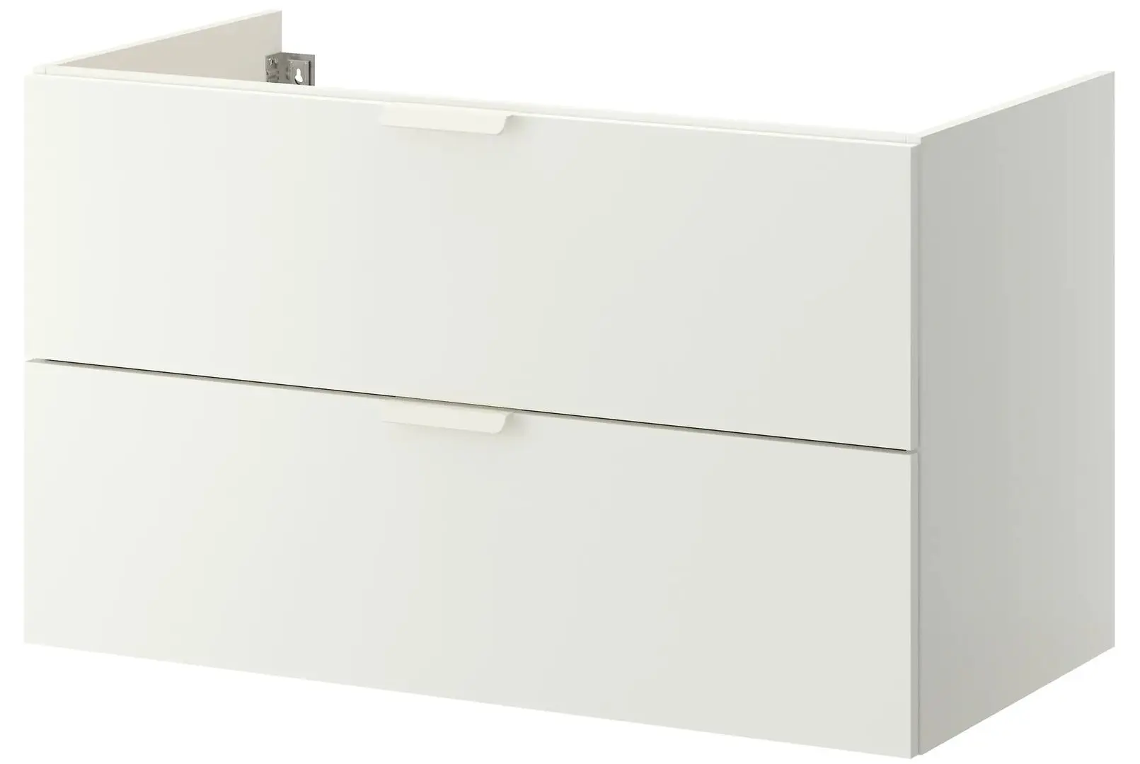 Набор тумбы с раковиной Ikea Godmorgon/Tolken/Horvik раковина 45x45/смеситель 102x49x72 (Белый/Антрацит) - 2