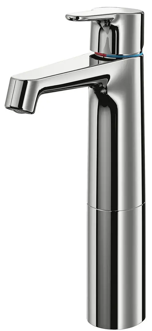 Набор тумбы с раковиной Ikea Godmorgon/Tolken/Horvik раковина 45x45/смеситель 102x49x72 (Белый/Антрацит) - 4