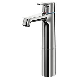 Набор тумбы с раковиной Ikea Godmorgon/Tolken/Horvik раковина 45x45/смеситель 102x49x72 (Глянцевый Белый/Бамбук) Thumb