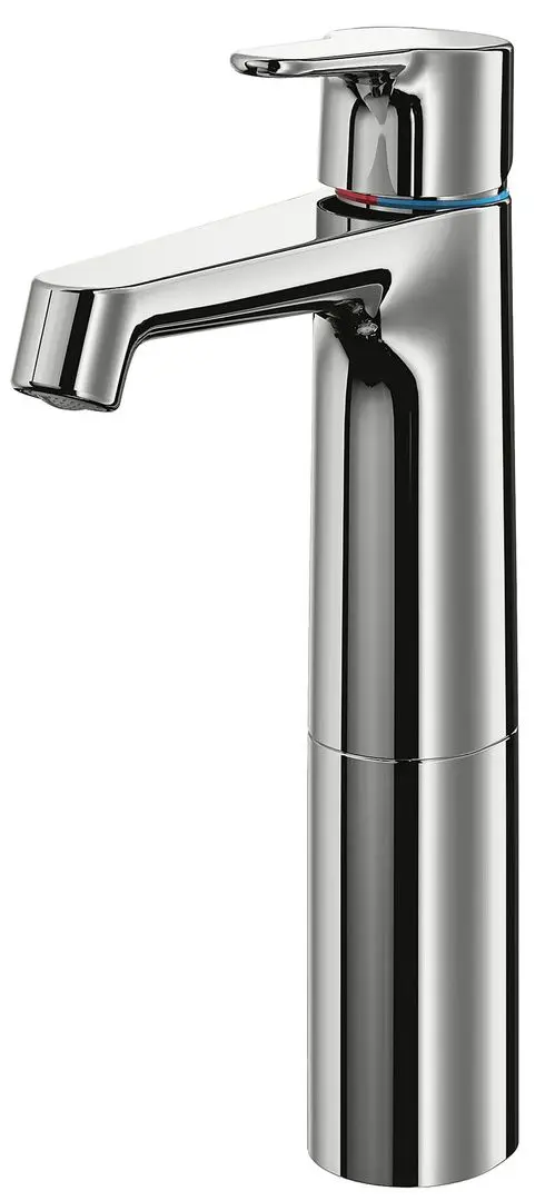 Набор тумбы с раковиной Ikea Godmorgon/Tolken/Horvik раковина 45x45/смеситель 102x49x72 (Глянцевый Белый/Бамбук) - 4