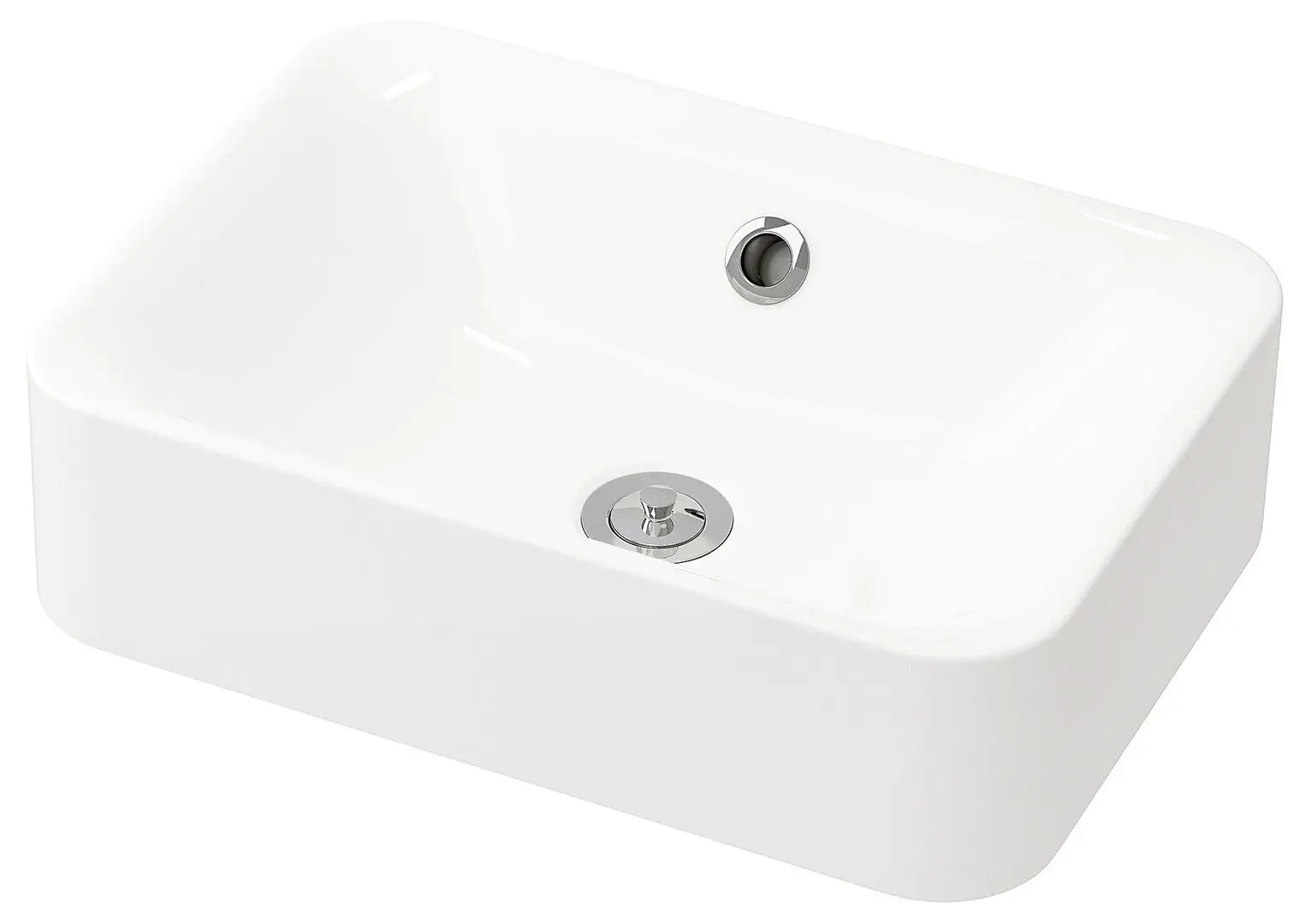 Набор тумбы с раковиной Ikea Godmorgon/Tolken/Horvik раковина 45x45/смеситель 102x49x72 (Под Беленый Дуб/Белый) - 2