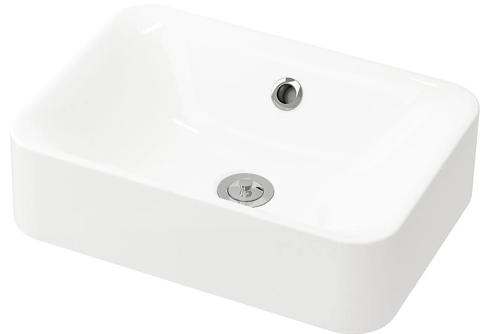 Набор тумбы с раковиной Ikea Godmorgon/Tolken/Horvik раковина 45x45/смеситель 102x49x72 (Под Коричневый Мореный Ясень/Антрацит) - 5