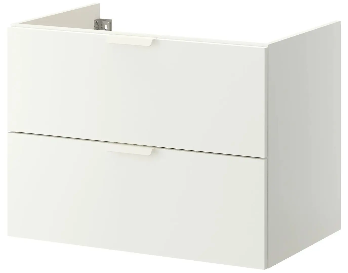 Набор тумбы с раковиной Ikea Godmorgon/Tolken/Horvik раковина 45x45/смеситель 82x49x72 (Белый/Антрацит) - 2