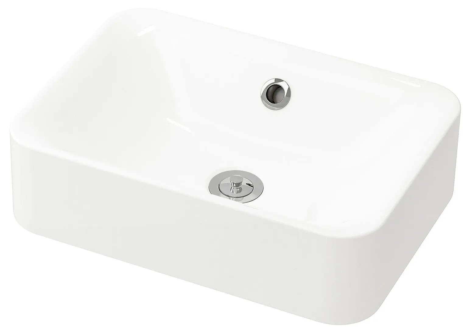 Набор тумбы с раковиной Ikea Godmorgon/Tolken/Horvik раковина 45x45/смеситель 82x49x72 (Белый/Бамбук) - 2