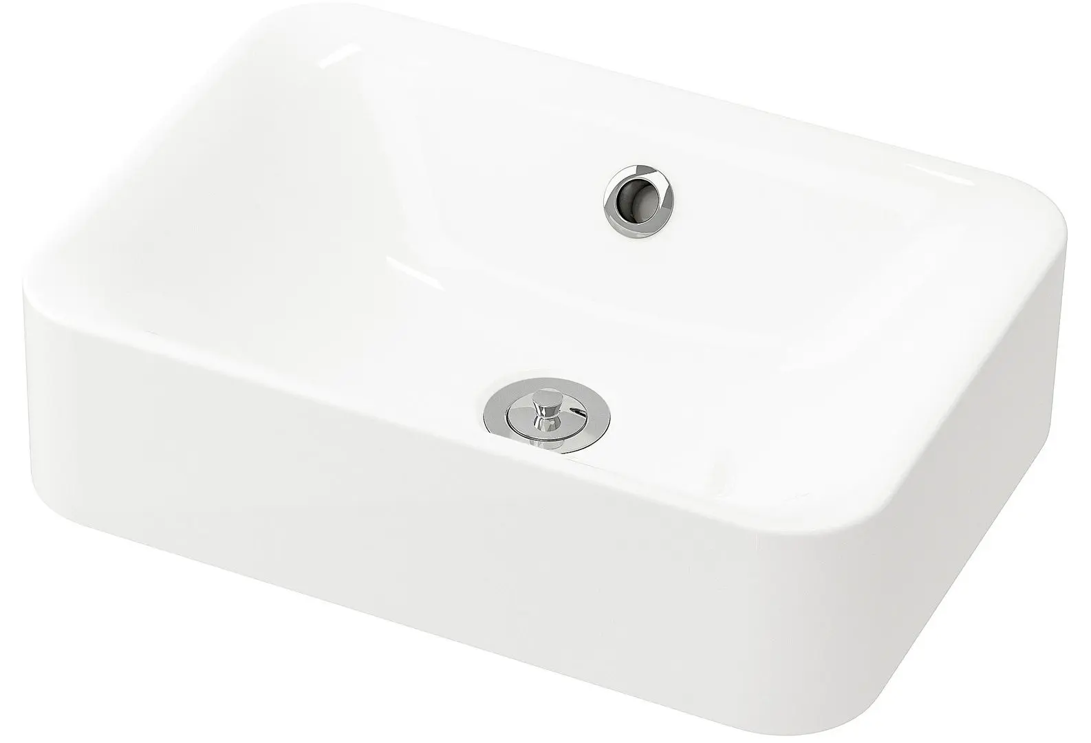 Набор тумбы с раковиной Ikea Godmorgon/Tolken/Horvik раковина 45x45/смеситель 82x49x72 (Под Коричневый Мореный Ясень/Антрацит) - 2