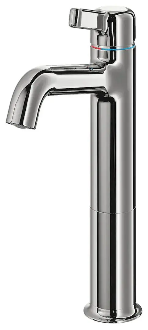 Набор тумбы с раковиной Ikea Godmorgon/Tolken/Kattevik раковина 40cm/смеситель 102x49x75 (Кашен Белый/Под Мрамор) - 8