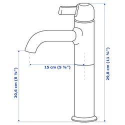 Набор тумбы с раковиной Ikea Godmorgon/Tolken/Kattevik раковина 40cm/смеситель 102x49x75 (Кашен Белый/Под Мрамор) Thumb