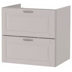 Набор тумбы с раковиной Ikea Godmorgon/Tolken/Kattevik раковина 40cm/смеситель 62x49x75 (Кашен Серый/Под Мрамор) Thumb