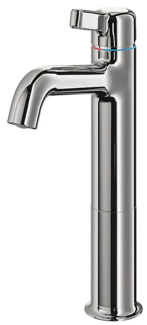 Набор тумбы с раковиной Ikea Godmorgon/Tolken/Kattevik раковина 40cm/смеситель 62x49x75 (Кашен Серый/Под Мрамор) - 8