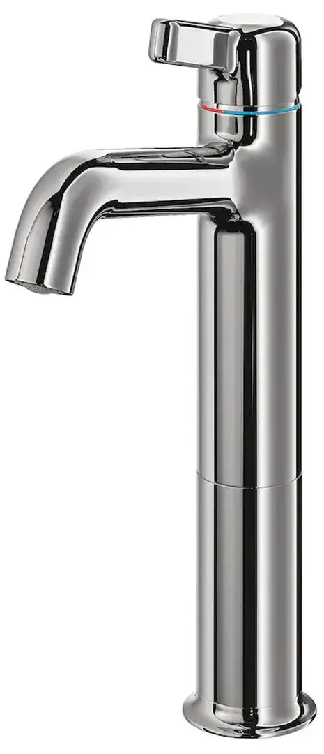 Набор тумбы с раковиной Ikea Godmorgon/Tolken/Kattevik раковина 40cm/смеситель 82x49x75 (Кашен Белый/Под Мрамор) - 4