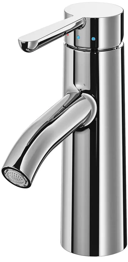 Набор тумбы с раковиной Ikea Godmorgon/Tolken/Tornviken раковина 45/смеситель 102x49x74 (Lucios Alb/Aspect Marmură) - 4