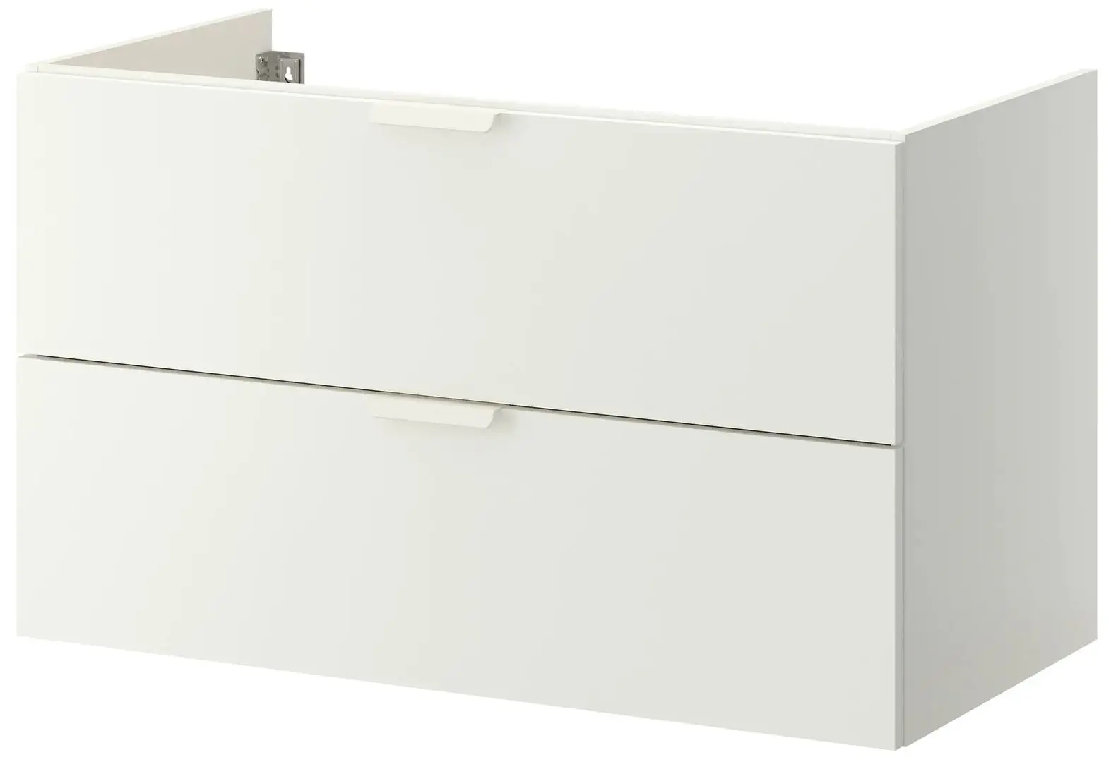 Набор тумбы с раковиной Ikea Godmorgon/Tolken/Tornviken раковина 45cm/смеситель 102x49x74 (Белый/Бамбук) - 2