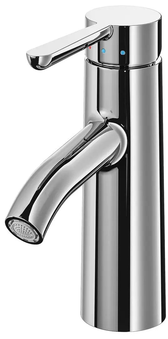 Набор тумбы с раковиной Ikea Godmorgon/Tolken/Tornviken раковина 45cm/смеситель 102x49x74 (Глянцевый Белый/Бамбук) - 3