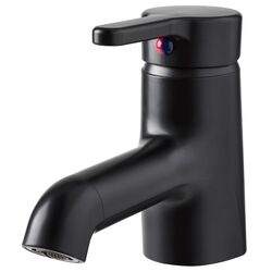 Набор тумбы с раковиной Ikea Nysjon/Bjorkan смеситель Saljen 54x98 (Белый) Thumb