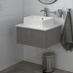 Шкаф под умывальник Ikea Godmorgon 1 ящик 60x47x29 (Темно-серый) Thumb