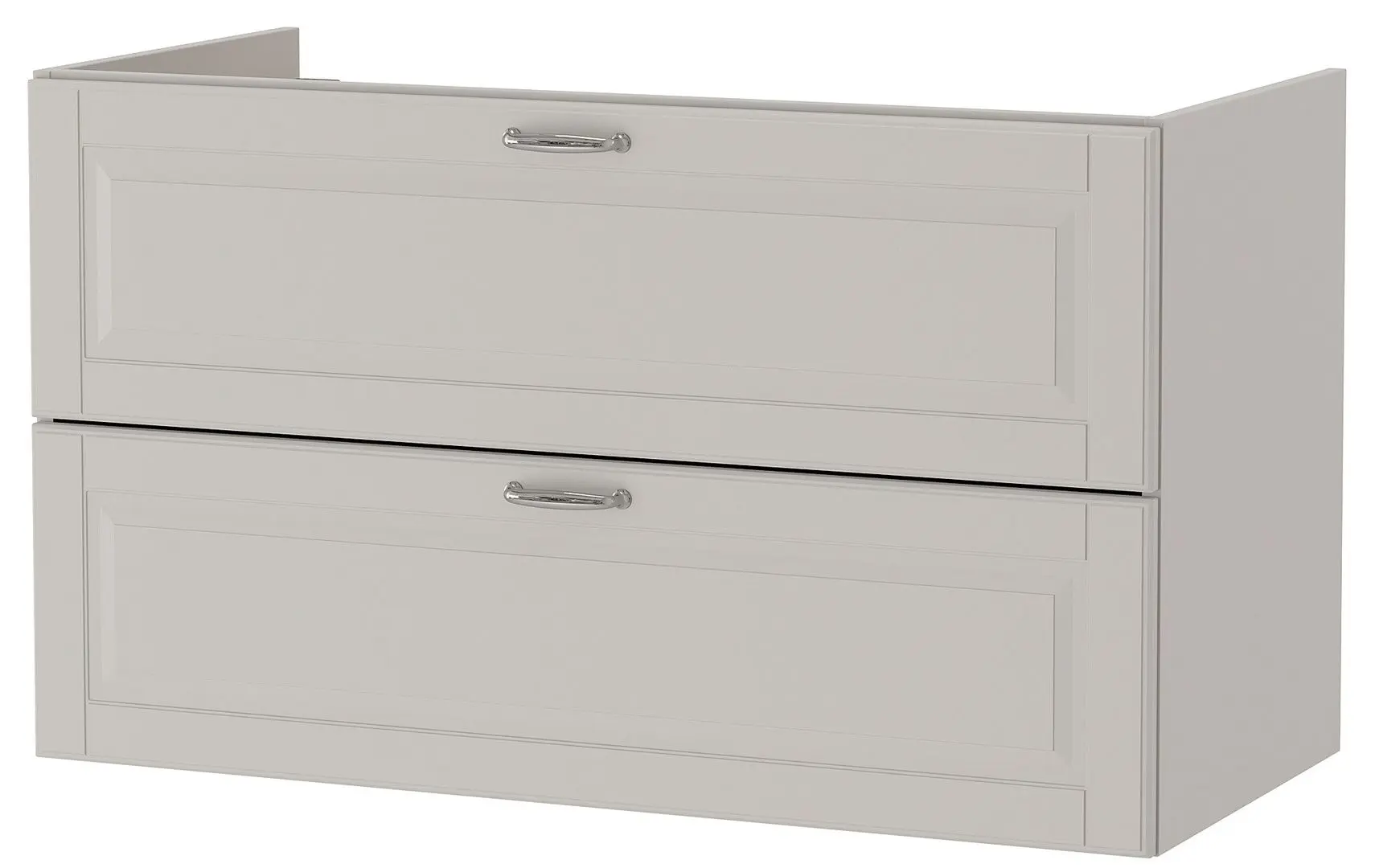 Шкаф под умывальник Ikea Godmorgon 2 ящика 100x47x58 (Касжон Серый)