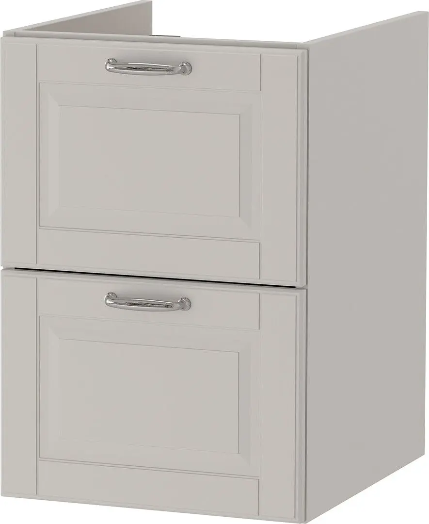 Шкаф под умывальник Ikea Godmorgon 2 ящика 40x47x58 (Касжон Серый)