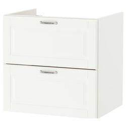 Шкаф под умывальник Ikea Godmorgon 2 ящика 60x47x58 (Касжон Белый)