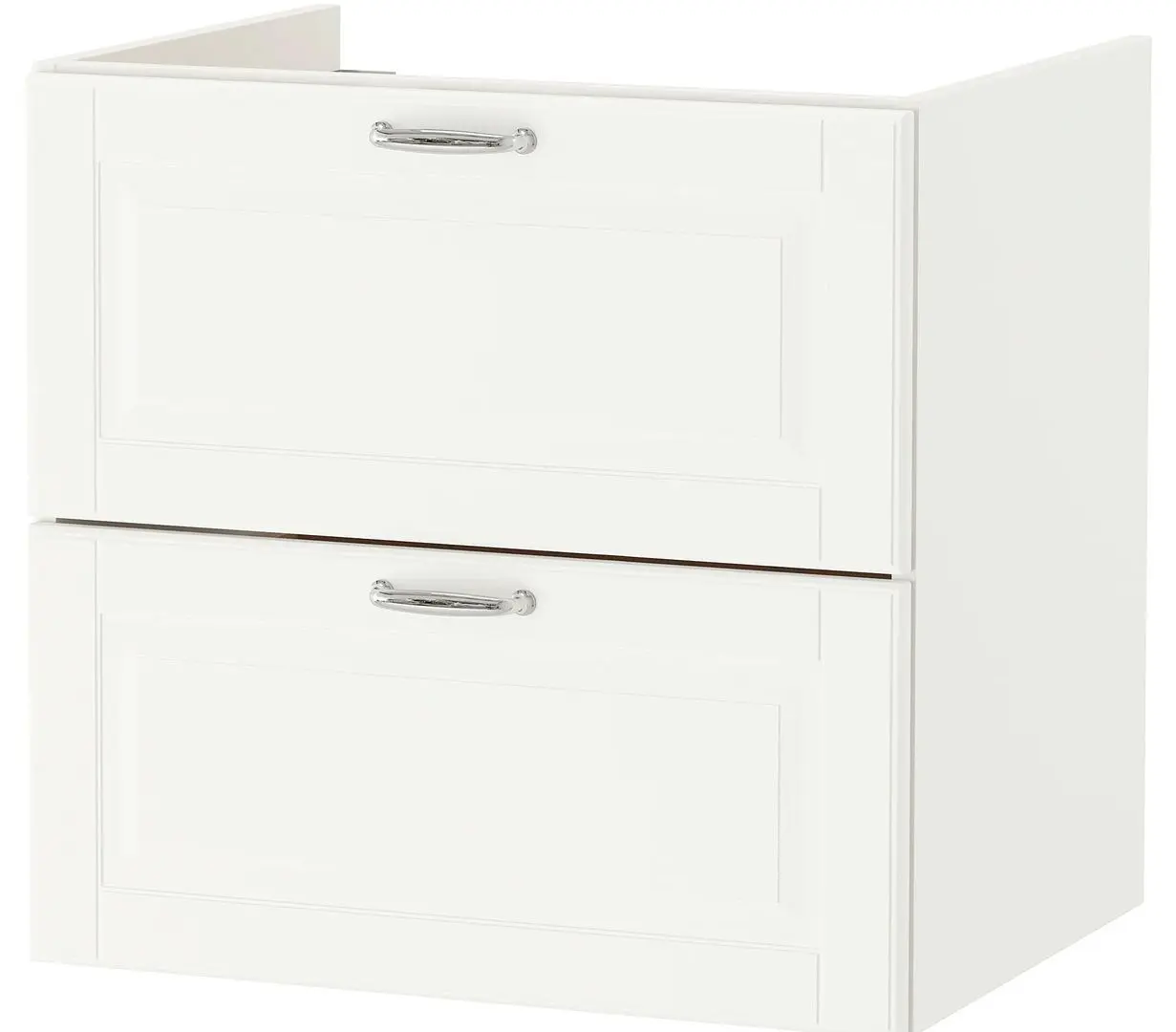 Шкаф под умывальник Ikea Godmorgon 2 ящика 60x47x58 (Касжон Белый)