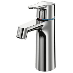 Шкаф под умывальник Ikea Godmorgon/Braviken 2 ящика/смеситель Brogrund 80x48x68 (Глянцевый Белый) Thumb