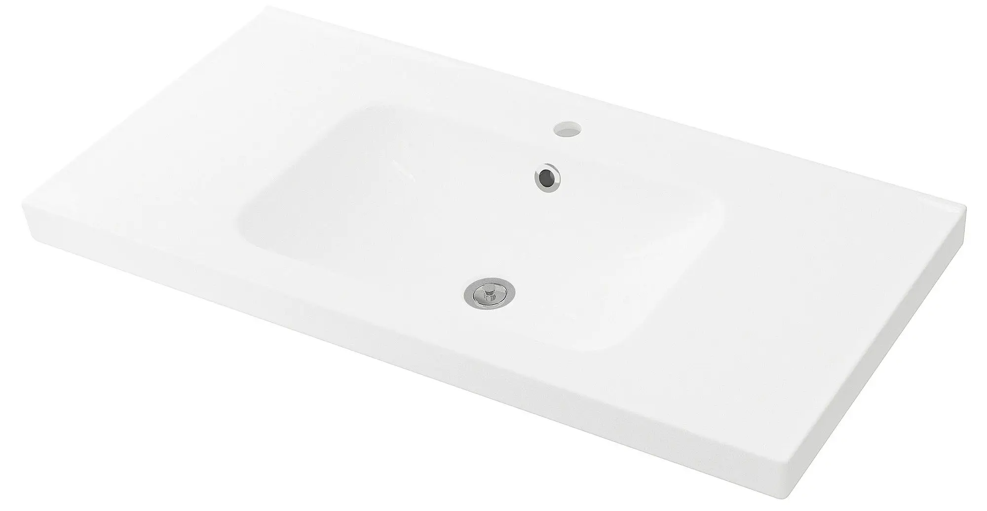 Шкаф под умывальник Ikea Godmorgon/Odensvik 2 ящика/смеситель Dalskär 103x49x64 (Гилбурен/Темно-серый) - 2