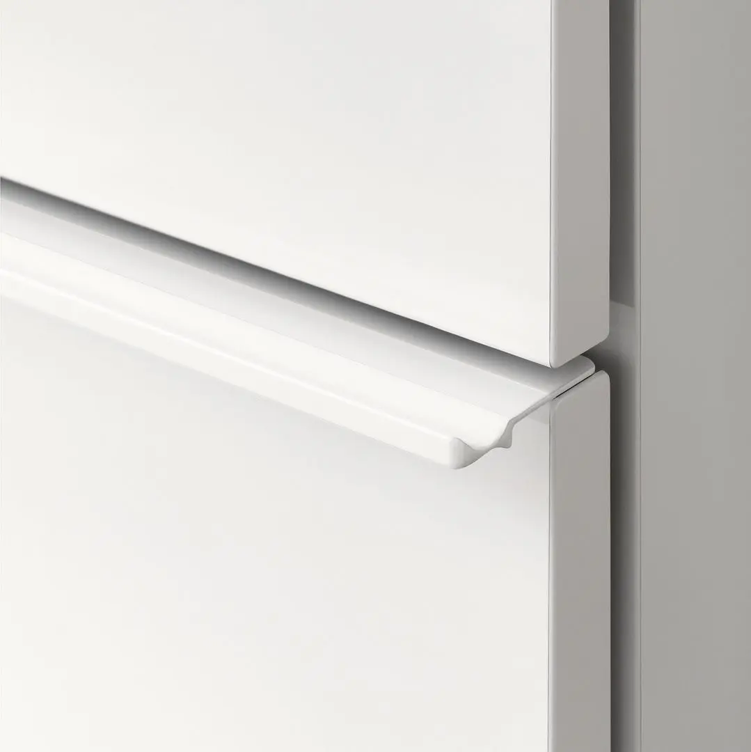 Шкаф под умывальник Ikea Godmorgon/Odensvik 2 ящика/смеситель Dalskär 103x49x64 (Глянцевый Белый) - 4