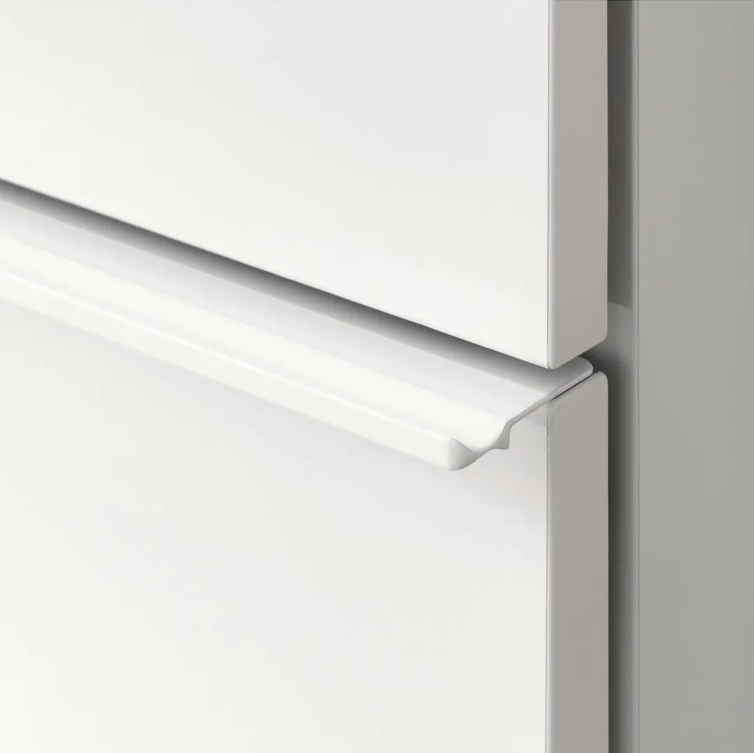 Шкаф под умывальник Ikea Godmorgon/Odensvik 2 ящика/смеситель Dalskär 103x49x64 (Глянцевый Белый) - 4