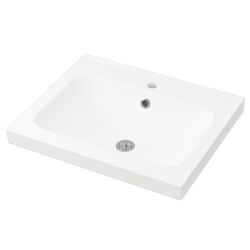 Шкаф под умывальник Ikea Godmorgon/Odensvik 2 ящика/смеситель Dalskär 63x49x64 (Гилбурен/Темно-серый) Thumb